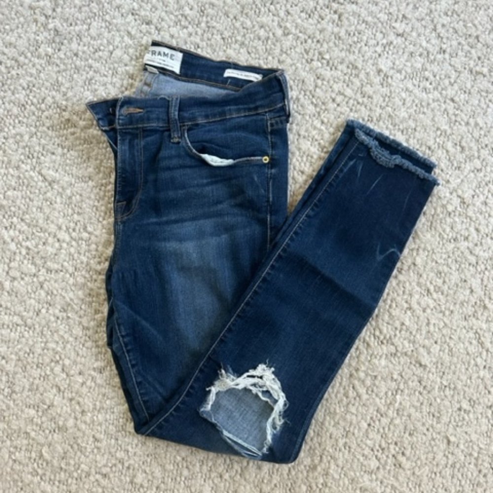 Frame Distressed Jeans Size 29
